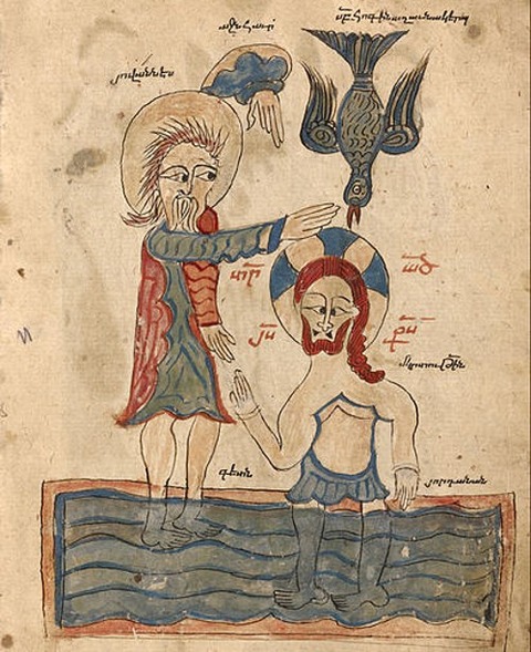 The Baptism of Christ 1386