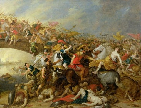 The Battle Between The Amazons And The Greeks Pauwel Casteels