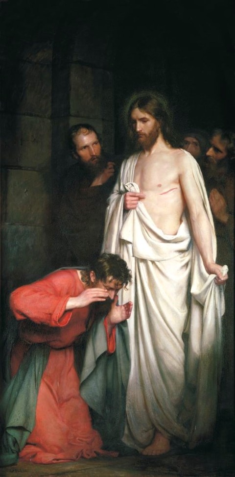 Carl Bloch, The Doubting Thomas, 1881