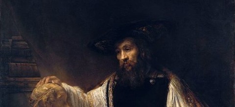 Rembrandt - Aristotle with a Bust of Homer 1653 -