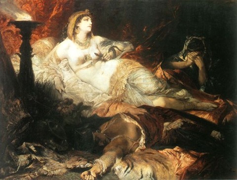 Hans Makart The Death of Cleopatra
