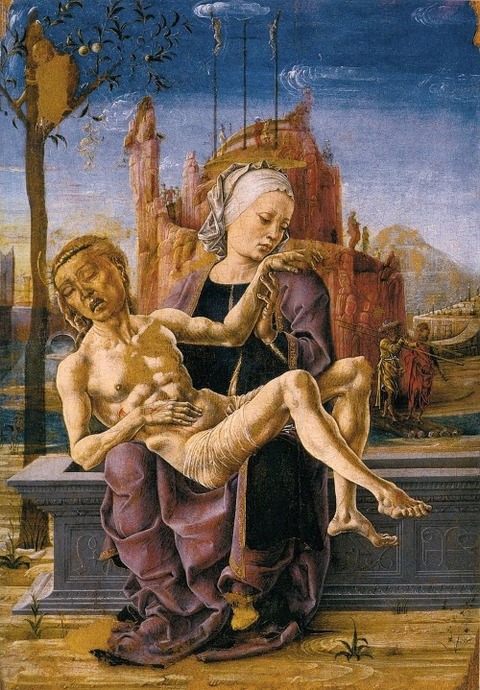 Cosimo Tura – Pietà (1460)