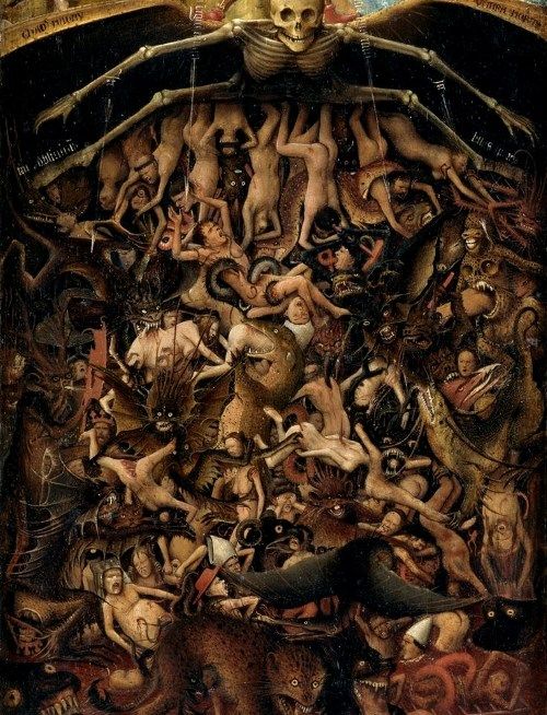 西洋キリスト教の地獄の絵画12選 悪魔は罪人を捕らえ 永遠に責め苦を与える メメント モリ 西洋美術の謎と闇