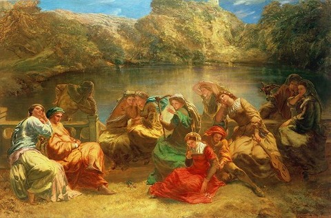 Paul Falconer Poole The Seventh day of the Decameron