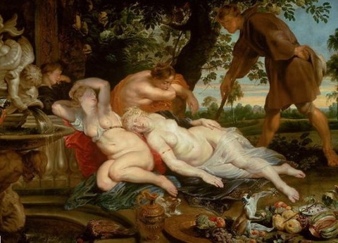 Cimone and Efigenia, 1615 rubens