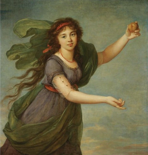Louise Vigée Le Brun JEANNE JULIE le brun1780-1809