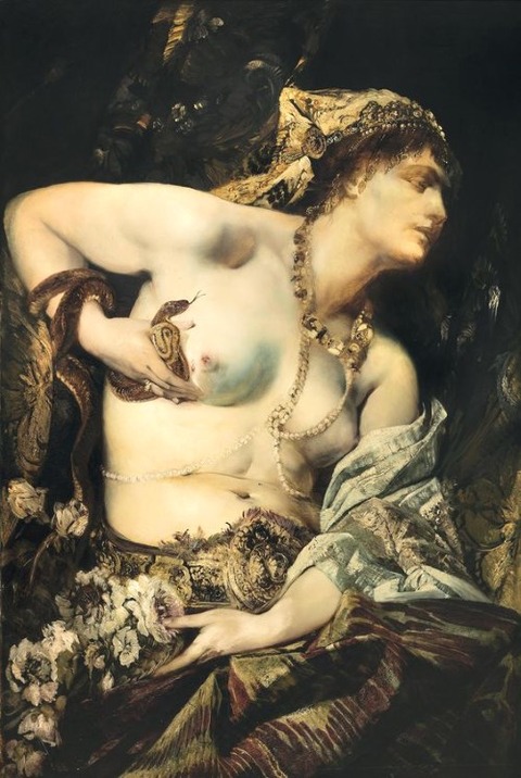 The Death of Cleopatra  1880-4  Hans Makart