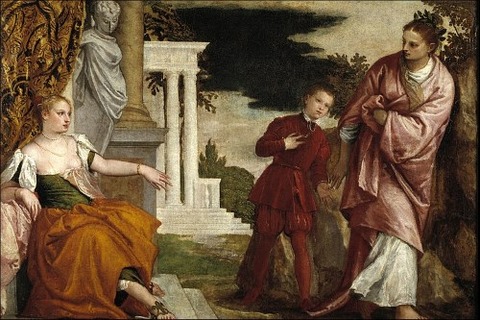 Paolo Veronese Young man between Virtue and Vice, ca. 1581