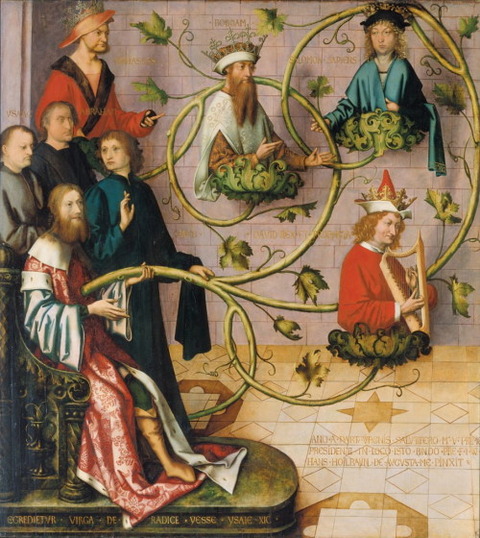 HANS HOLBEIN THE ELDER Tree of Jesse, 1501