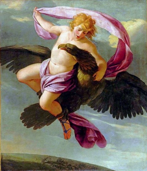 Eustache Le Sueur Abduction Ganymede Jupiter 1644