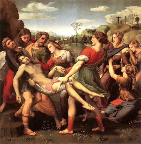 Rafael, De Graflegging van Christus, 1507