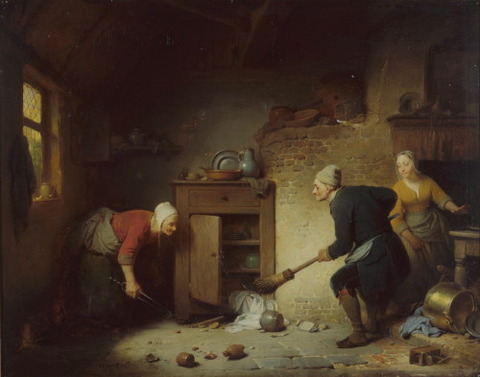 The Mouse Hunt DE BRAEKELEER Ferdinand