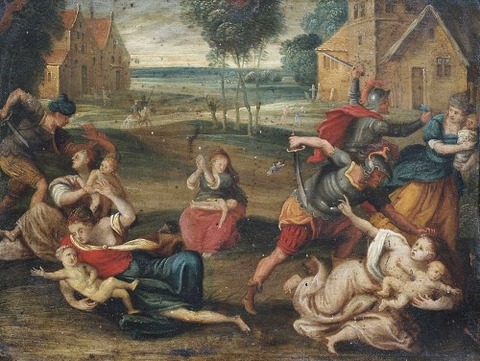 Circle of Frans II Francken 17th