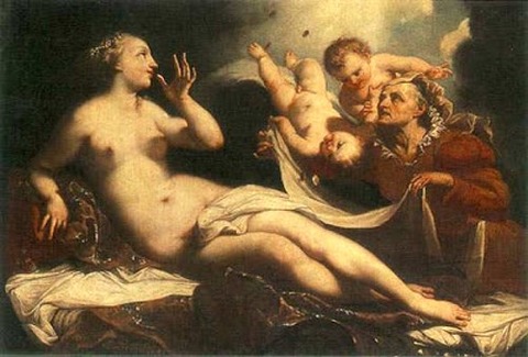 Danae is by Antonio Bellucci