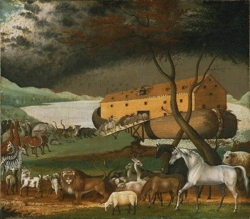 ノアの方舟 箱舟 の絵画11選 家族とつがいの動物が船に乗り 大洪水を逃れる メメント モリ 西洋美術の謎と闇