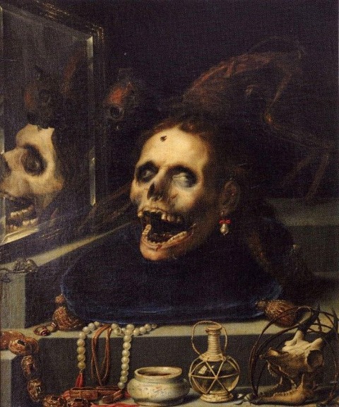 Momento Mori Natura Morta Macabra 1604 Jacopo Ligozzi