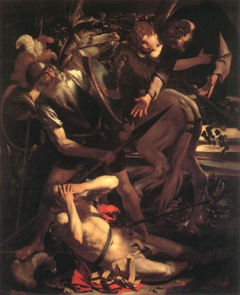 Caravaggio The Conversion of St. Paul, 1600-1