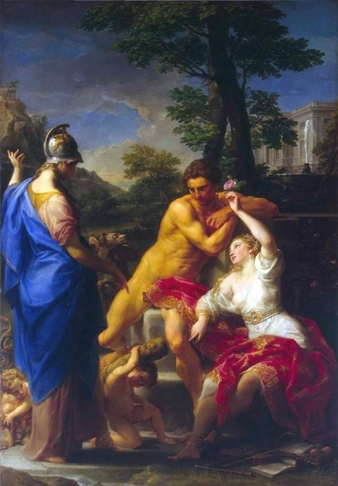 Hercules Crossroads between Virtue and the Vicious Pompeo Batoni