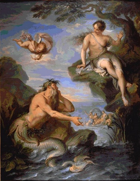 Glaucus et Scylla Jacques Dumont 1720~80