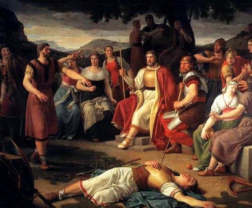 絵画11作品 北欧神話の光の神バルドルは ロキに騙された弟ホズに殺される メメント モリ 西洋美術の謎と闇