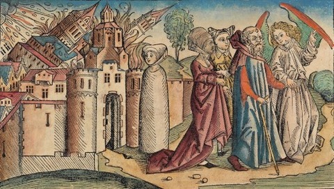 Destruction of Sodom, Nuremberg Chronicle