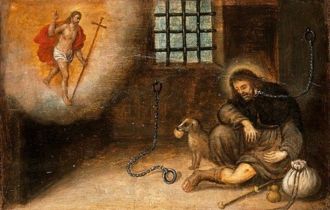 Saint Roch in Prison in Montpellier