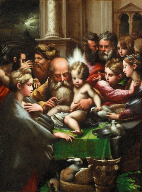 Parmigianino The Circumcision 1523