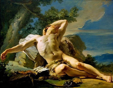 Sleeping Endymion by Nicolas Guy Brenet