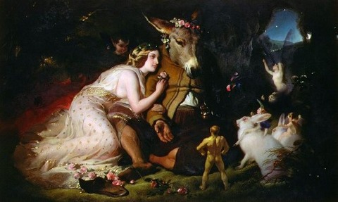 Scene From A Midsummer Night's Dream by Sir Edwin Landseer