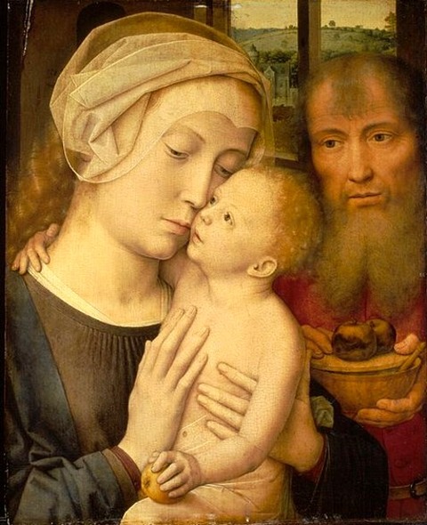 Gerard David - The Holy Family 1529
