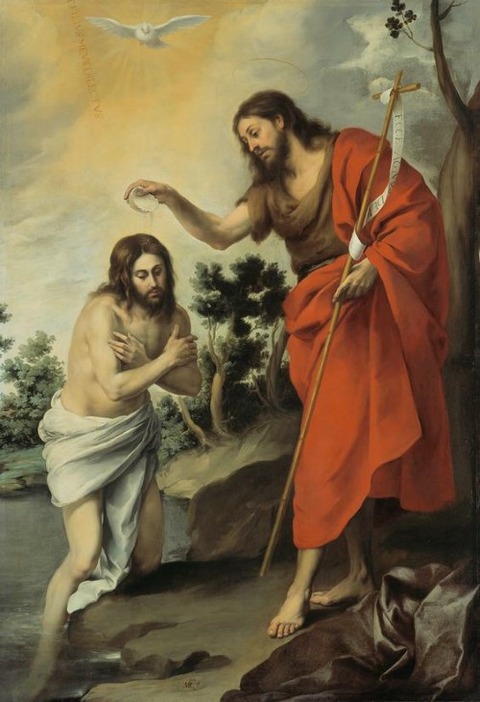 Battesimo di Cristo 1655 Bartolomé Esteban Murillo