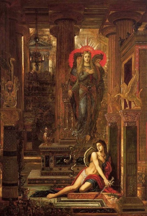 Gustave Moreau Orestes and the Erinyes 1891