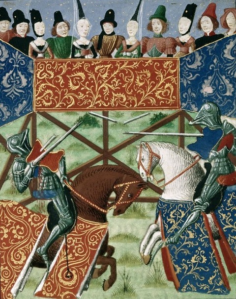 manuscripts of jousting