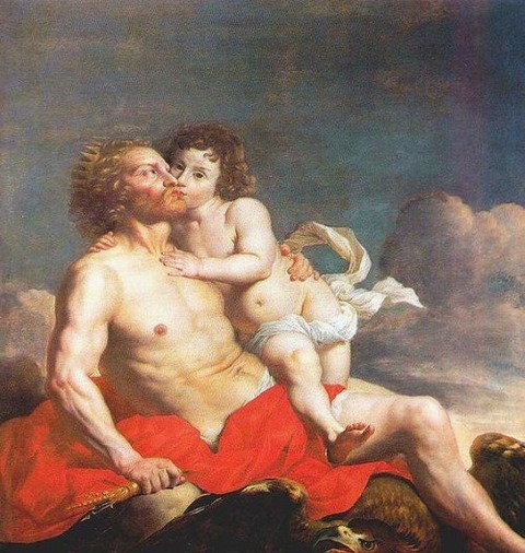 Nicolaes de Helt Stockade, Jupiter Ganymede, 17th