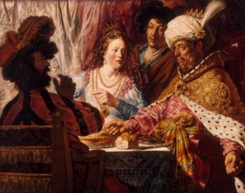 The Feast of Esther’, Jan Lievens, 1625