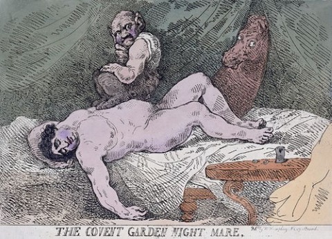 A caricature of Charles James Fox posed 1784 thomas rowlandson