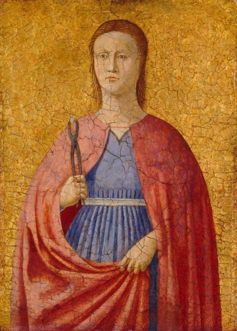 Workshop of Piero della Francesca St Apollonia 1470