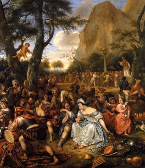 The Worship of the Golden Calf - Jan Steen