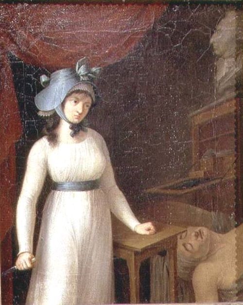暗殺の天使シャルロット コルデーの絵画12点 フランスの革命者マラーを殺した女性 メメント モリ 西洋美術の謎と闇 暗殺の天使シャルロット コルデーの絵画12点 フランスの革命者マラーを殺した女性 メメント モリ 西洋美術の謎と闇