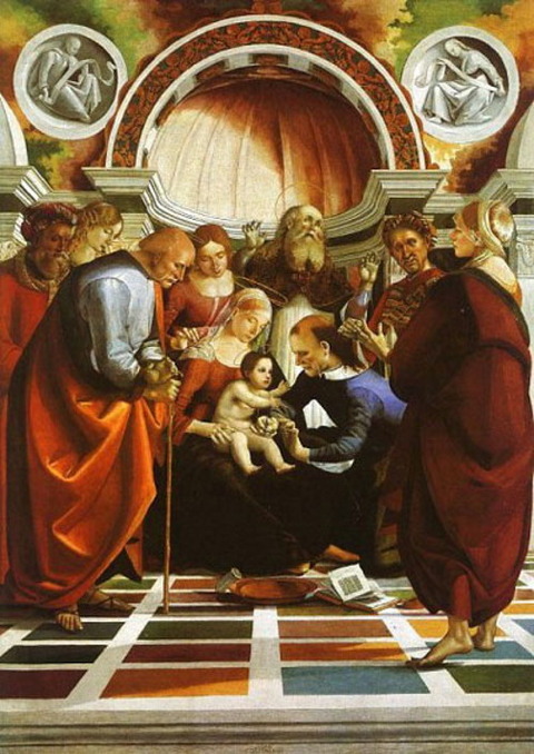 Luca Signorelli's  1491 Circumcision of Christ