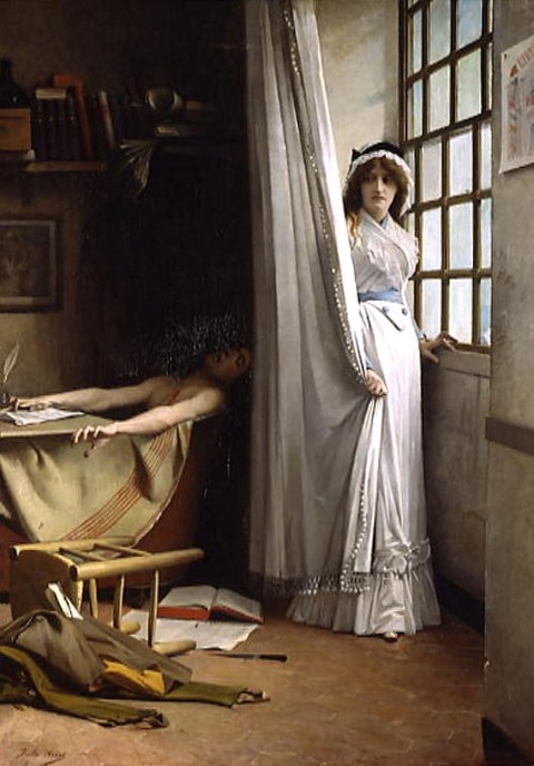 Jules Aviat Charlotte Corday et Marat 1880