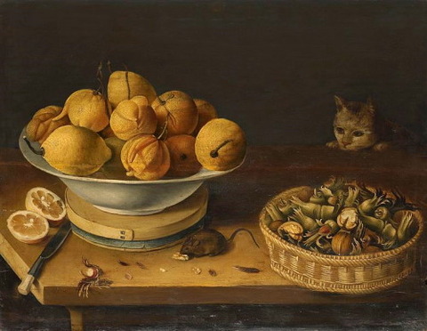 Georg Flegel (circle) Stillleben mit Zitronen