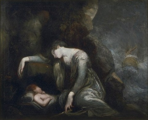 Henry Fuseli - Danaë and Perseus on Seriphos 1741-1825