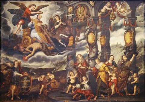 Apoteosis de San ignacio de Loyola, 1675 Diego Díez Ferreras