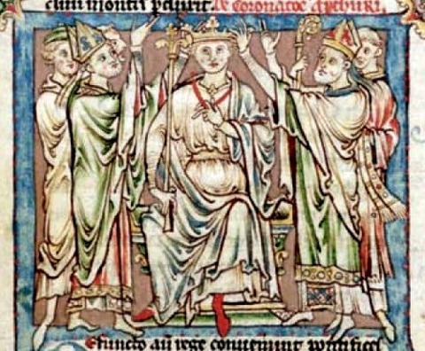 King Arthur, book Flores Historiarum Matthew Paris, 13