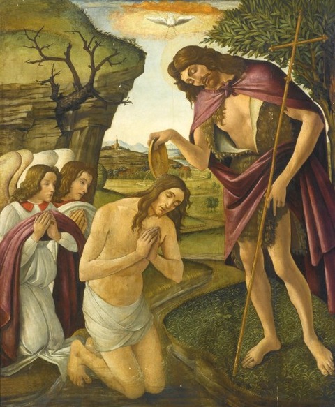 The baptism of Christ