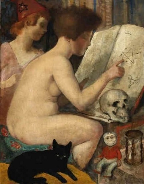 Armand Rassenfosse, The Young Witches