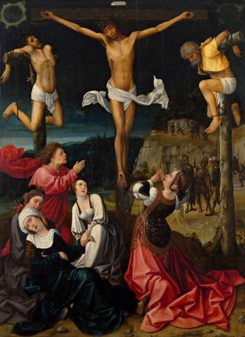 Bernard van Orley, The Crucifixion, 1515-20