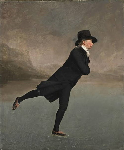 The Skating Minister” by Henry Raeburn 1790