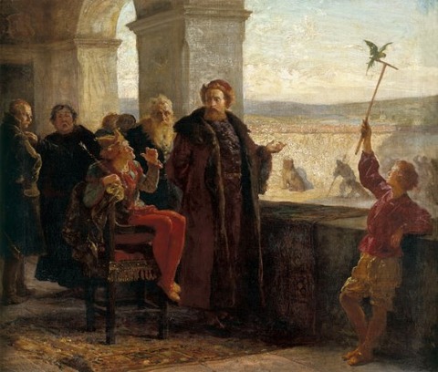Gerson-Zygmunt_Stary_i_Stańczyk ヴォイチェフ・ガーソン 19